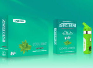 7OMEGAZ 2ML-100MG 7-HYDROXYMITRAGYNINE PER VAPE COOL MINT 5-VAPE PEN PER PACK