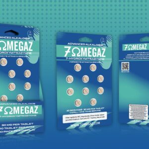 7OMEGAZ PLUS 10-TABZ PER PACK 30MG 7-HYDROXYMITRAGYNINE 10-PER DISPLAY