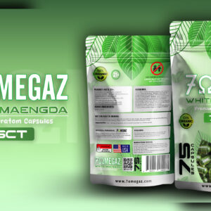 White Maengda Premium Karatom Capsule Pouch 75CT-150CT-300CT-500CT-1000CT