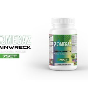 Trainwreck Premium Karatom Capsule Bottle 75CT-300CT